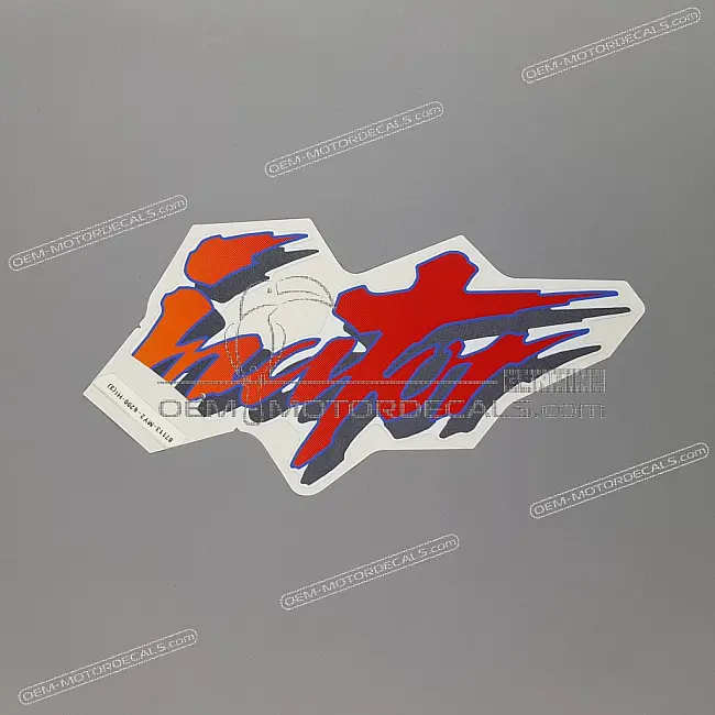 Honda NX650 Dominator Right Side Cowling Graphic Right Side OEM 87113MY2620ZC