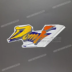 Zijpaneel sticker, linkerkant