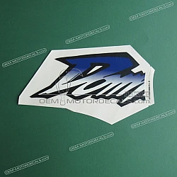Side cowling decal, left side