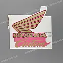 CM125 Custom side cover graphic, left side