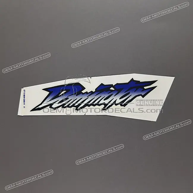 Honda NX650 Dominator Obere Verkleidung Aufkleber OEM 87115MANG00ZA