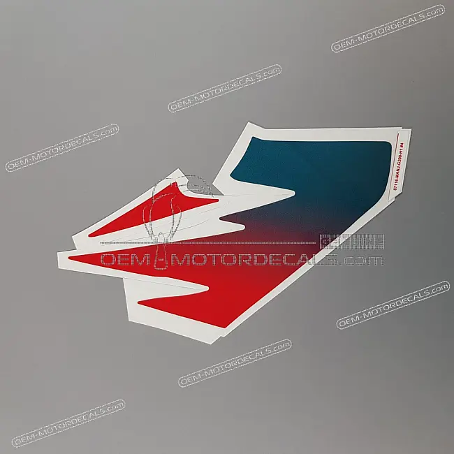 Honda NX650 Dominator Right Side Cover Stripe Graphic Right Side OEM MPN 87116MANG20ZA