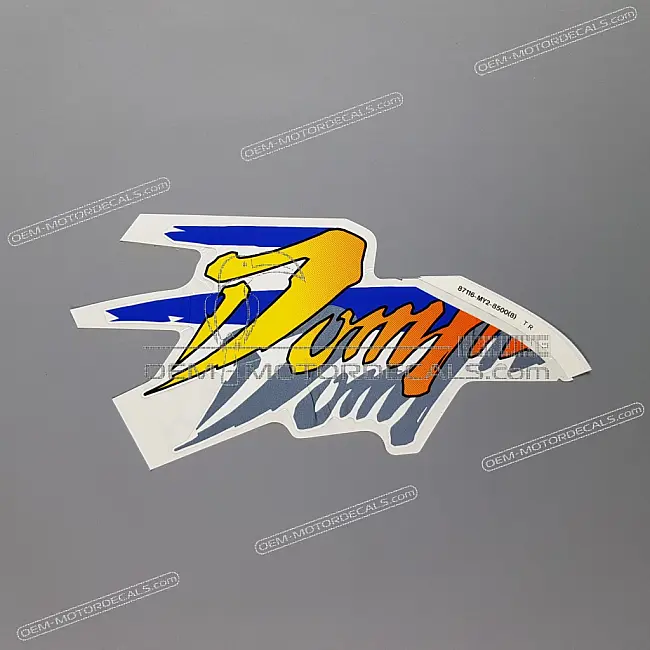 Honda NX650 Dominator side fairing stripe right side genuine OEM factory graphic 87116MY2850ZC