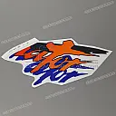 Left side fairing stripe