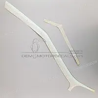 HONDA Kanzel / Oberteil Verkleidung Aufkleber Satz, Linke Seite 87118-MA2-610