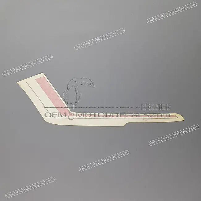 Honda VT500 Naklejka na pokrywę boczną prawa strona OEM 87118MF9300ZC
