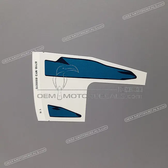 Honda NX650 Dominator Adesivo Serbatoio Lato Destro OEM 87118MY2850ZB