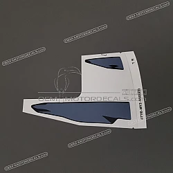 Tank decal, right side