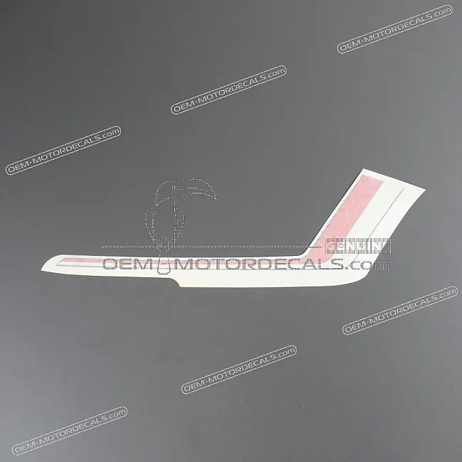 Honda VT500 Naklejka na pokrywę boczną, lewa strona OEM 87119MF9300ZC