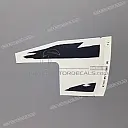 Fuel tank Dominator stripe, left side
