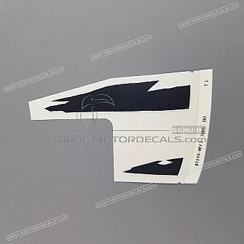 Tank decal , left side