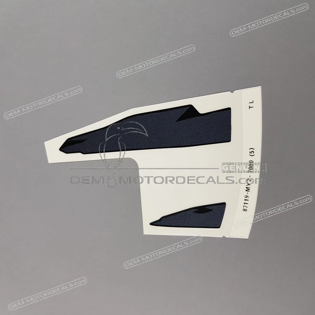 Honda NX650 Dominator Autocollant de réservoir côté gauche OEM 87119MY2700ZB