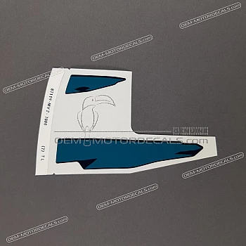 Tank decal , left side