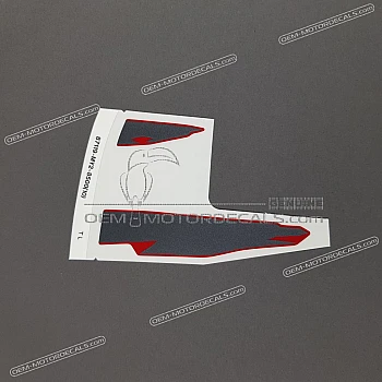Tank decal , left side