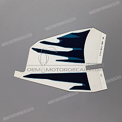 Side cowling decal, right side