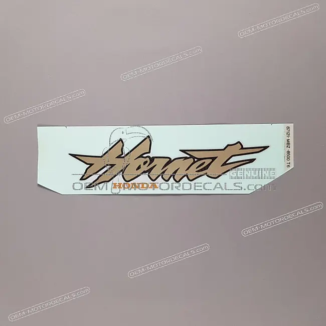 Honda CB600F Hornet Brandstoftank Logo Embleem OEM 87121MBZ850ZD
