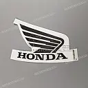 Adhesivo logotipo Honda Wing depósito, lado derecho