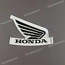 Adhesivo logotipo ala Honda para depósito, lado derecho