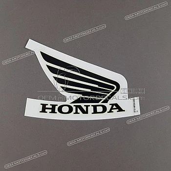 Autocollant logo aile Honda pour réservoir, côté droit