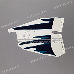 Side cowling decal, left side