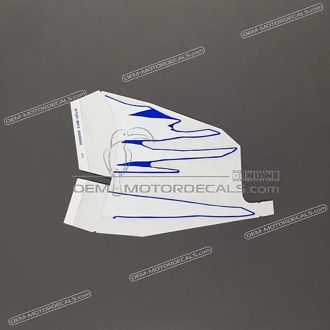 Honda NX650 Dominator Side Fairing Stripe Left Side OEM 87121MY2850ZC