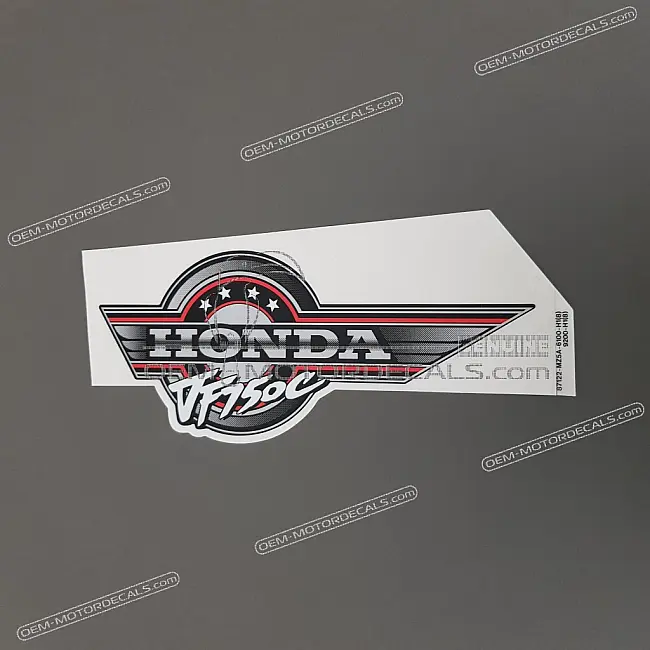 Honda VF750 Magna Emblema Serbatoio Lato Destro Originale OEM Parte di Fabbrica 87121MZ5920ZB