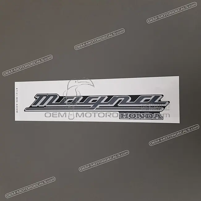 Autocollant Magna pour réservoir Honda VF750 OEM 87121MZ5A00ZA