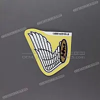 HONDA Emblemat Honda Wing na zbiornik paliwa, lewa strona 87122-GCR-300ZA