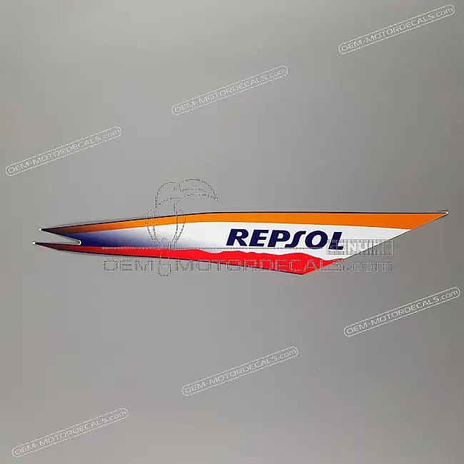 Honda CBR125R Right Side Cowl Repsol Stripe Right Side OEM 87122KPP940ZA