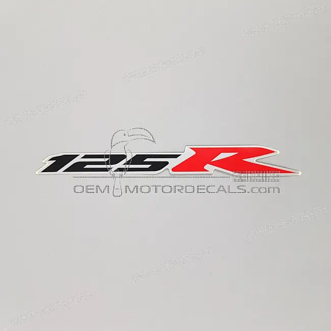 Honda CBR 125R Side Fairing Graphic OEM 87122KTY900ZC