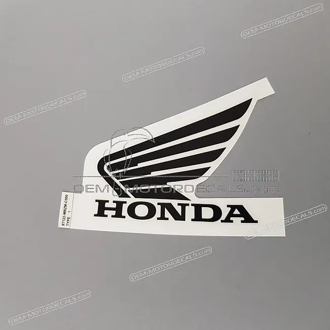 Honda CB600F Hornet Brandstoftank Honda Wing Logo Links OEM 87122MBZC50ZA