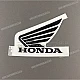 Honda CB600F Hornet Decalcomania Serbatoio Honda Wing Lato Sinistro OEM 87122MBZC50ZB