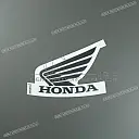 Logo Honda Wing depósito de combustible, lado izquierdo