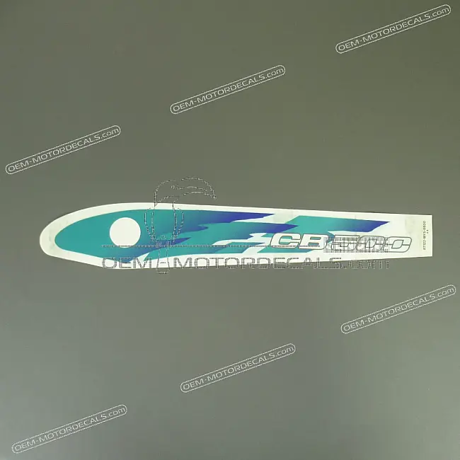 Honda CB500 Adesivo codone posteriore sinistro lato sinistro OEM 87122MY5860ZD
