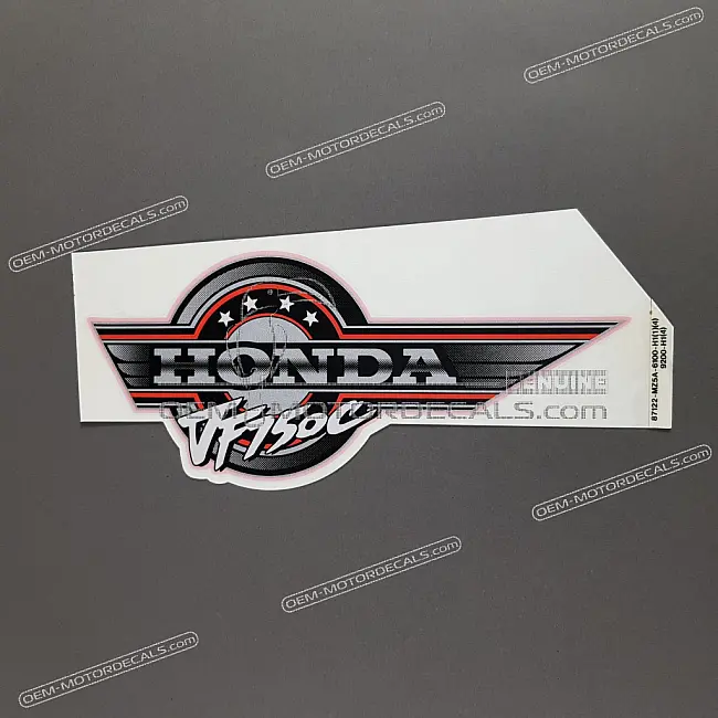 Emblème Magna de réservoir Honda VF750 Côté Gauche OEM 87122MZ5610ZA