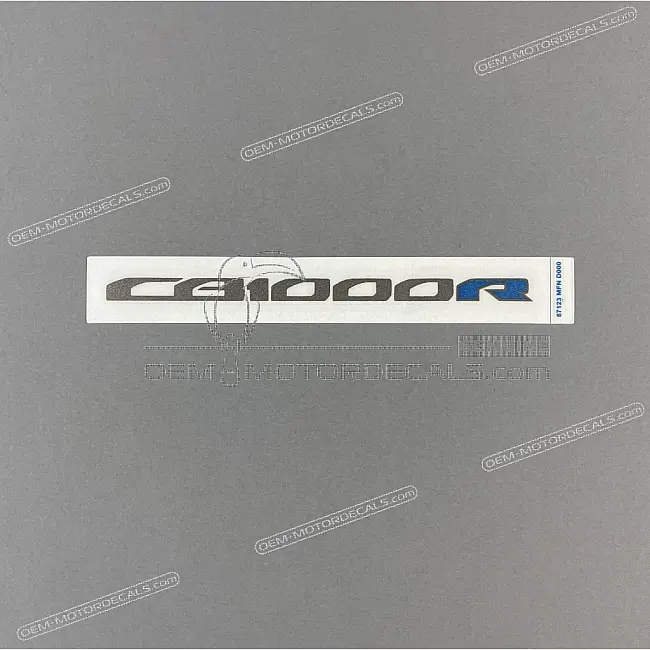 Autocollant Honda CB1000R coque arrière OEM 87123MFND00ZA