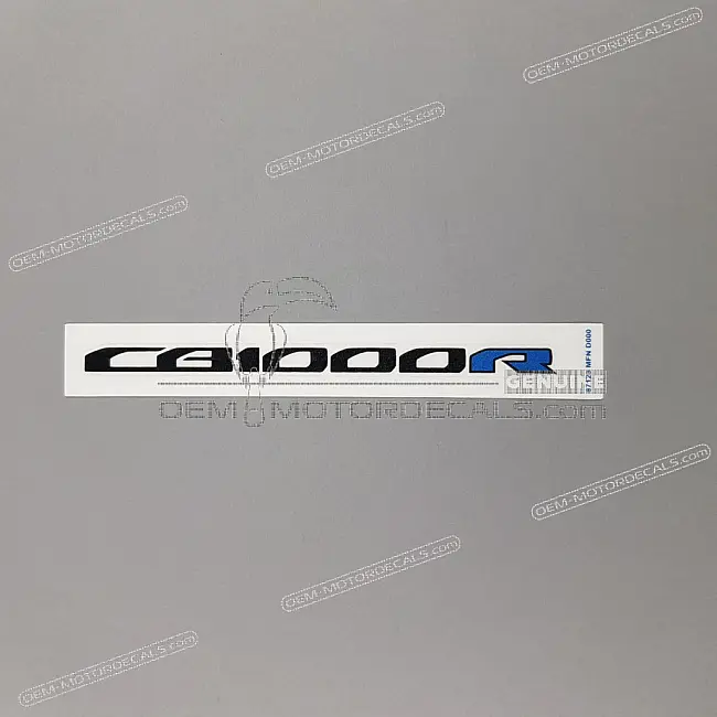 Honda CB1000R Achterkuip Staart Sectie Sticker Type 2 Origineel OEM 87123MFND00ZB