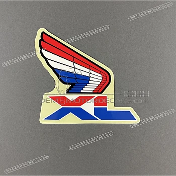 Fuel tank emblem, right side