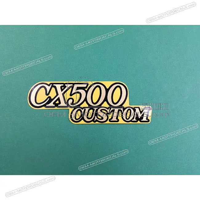 Honda CX500C Fiancata Emblema OEM 87125449670