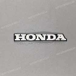 Rear fender decal