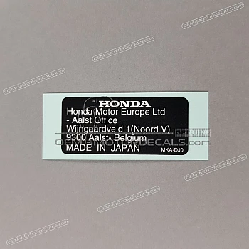 Label, Manufacturer