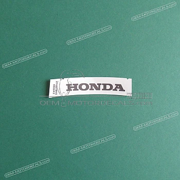Kontpaneel sticker