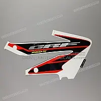 HONDA Seitenverkleidung Aufkleber, Rechte Seite 87126-KSC-000ZA