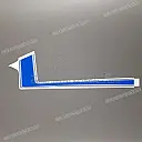 Autocollant de flanc de carénage Shadow 500, côté droit
