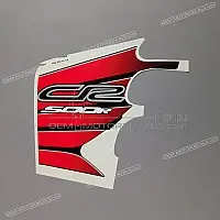 HONDA Autocollant de réservoir, côté gauche 87127-MAC-910ZA