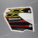 Side cowling decal, left side