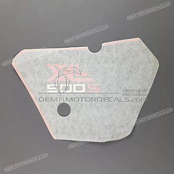 Side cowling decal, left side