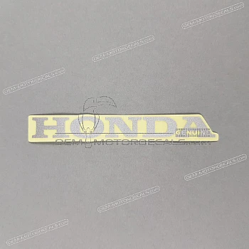 Tail cowl decal