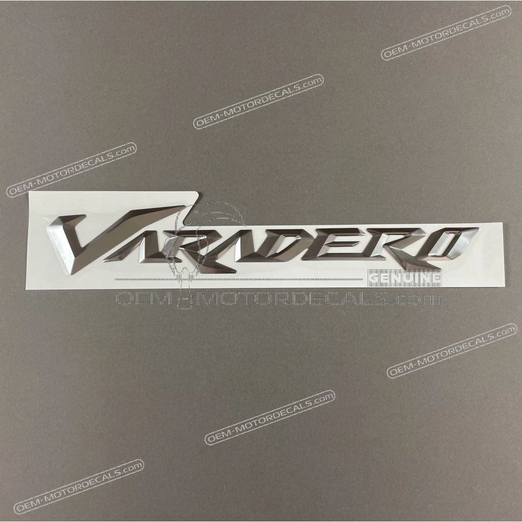 Honda XL1000V Varadero Zijkap VARADERO Sticker OEM 87131MBTC40ZA