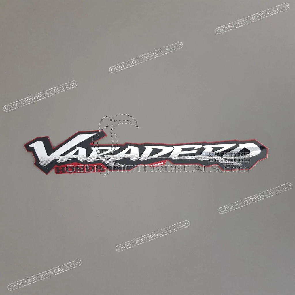 Honda XL1000V Varadero Adesivo Carenatura Centrale Destra Lato Destro OEM 87131MBTD00ZA